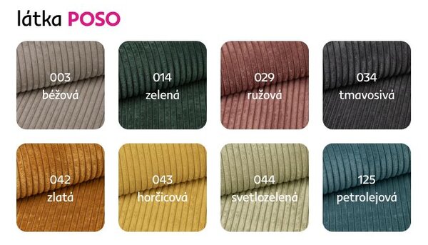 Sofa HARPERS (svijetlosiva)