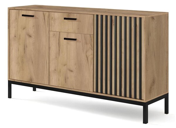 Zondo.hr Komoda Lamello KM1 (hrast craft + crna). 1092413