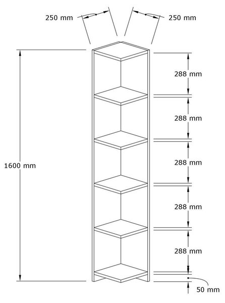 Zondo.hr Regal Sevave (orah). Akcija -24%. 1092795