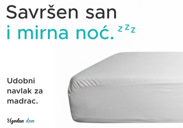 Nepropusni frotirni zaštitnik madraca GUARD 60 x 120 cm