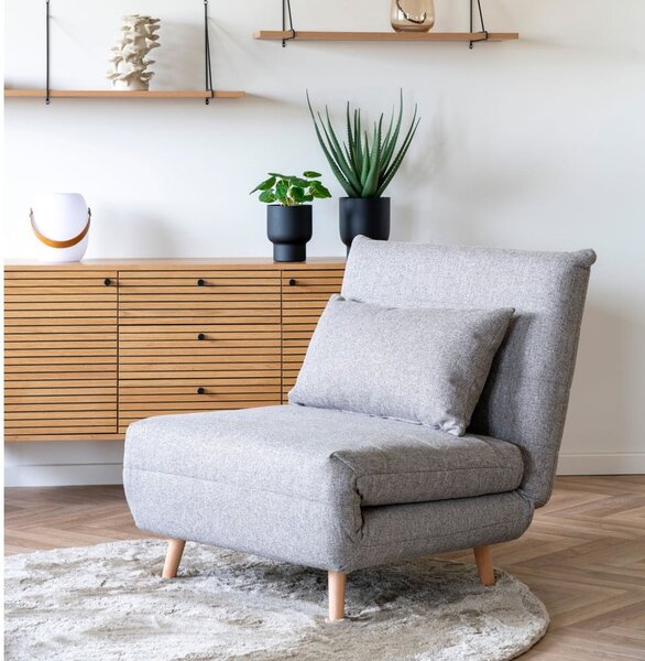 Siva fotelja Marlow – House Nordic