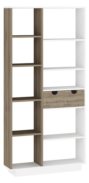Zondo.hr Regal Mubede (bijela + orah). Akcija -32%. 1093000