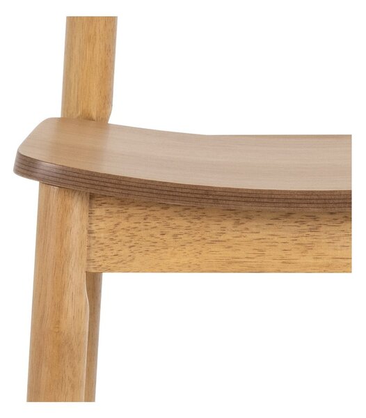 Barska stolica u prirodnoj boji (visine sjedala 74 cm) Barlow – Actona