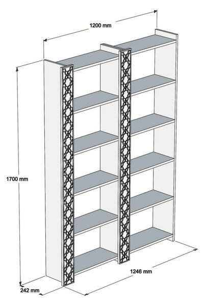 Zondo.hr Regal Tobobi 2 (orah + žuta). Akcija -30%. 1093023