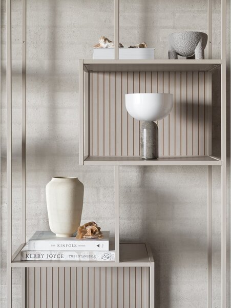Siva biblioteka 77x185x35 cm Seaford – Actona