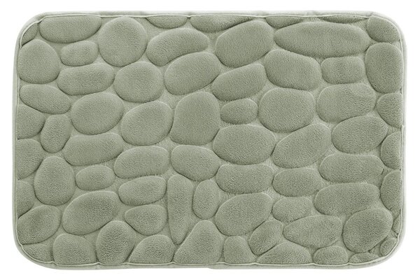 Zelena kupaonska prostirka 50x80 cm Ricochet – douceur d'intérieur