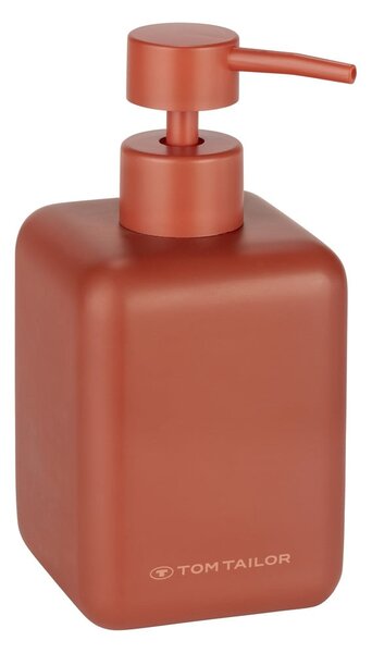 Narančasti dozator sapuna od polyresina 380 ml Tom Tailor T-Rounded – Wenko