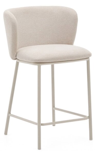 Bež barska stolica (visine sjedala 65 cm) Ciselia – Kave Home