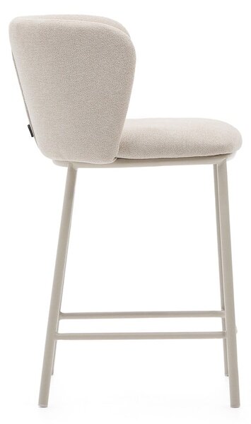 Bež barska stolica (visine sjedala 65 cm) Ciselia – Kave Home