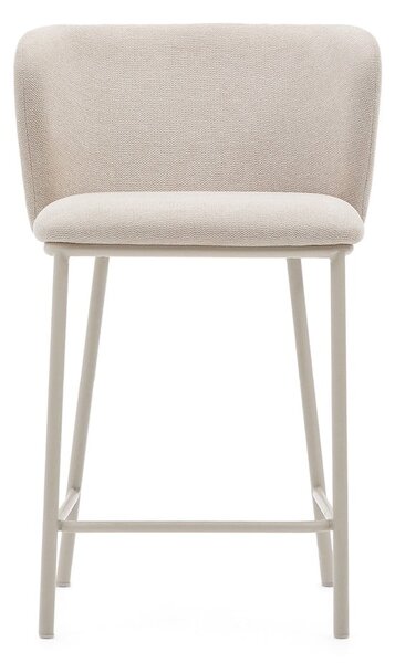 Bež barska stolica (visine sjedala 65 cm) Ciselia – Kave Home