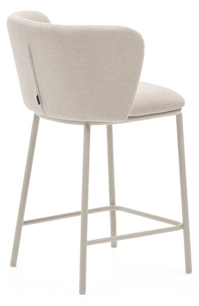 Bež barska stolica (visine sjedala 65 cm) Ciselia – Kave Home