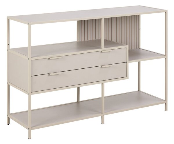 Siva biblioteka 114x78x35 cm Seaford – Actona
