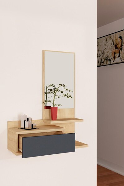 Zondo.hr Set za predsoblje Totutu 1 (hrast + antracit). Akcija -30%. 1093871