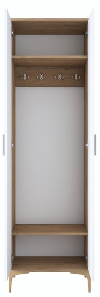 Zondo.hr Ormar za garderobu Daboko 1 (orah + bijela). Akcija -30%. 1093933