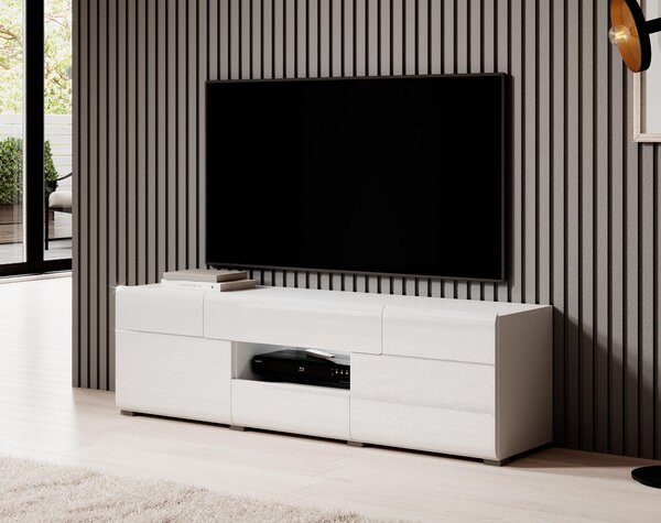 TV stolić Tamie Tip 41 (bijela + bijeli sjaj)