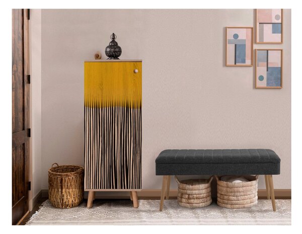 Zondo.hr Set za predsoblje Beside 2 (hrast sonoma + antracit). Akcija -32%. 1093995