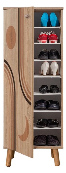 Zondo.hr Set za predsoblje Beside 33 (hrast sonoma + kamen). Akcija -32%. 1093998