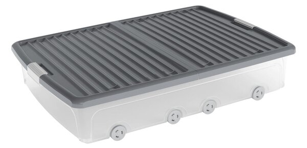 Plastična kutija za ispod kreveta s poklopcem 79x58x16,5 cm W box underbed XL – KIS