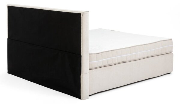 Bež boxspring krevet 160x200 cm Olia Bold Line – Bonami Selection