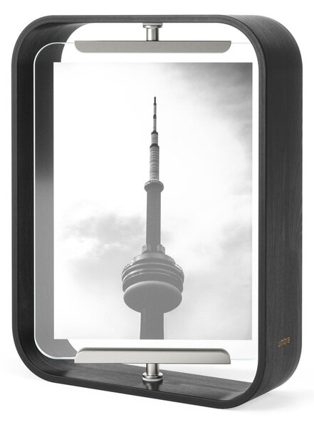 Crni drveni stojeći okvir 19x24 cm Bellwood – Umbra