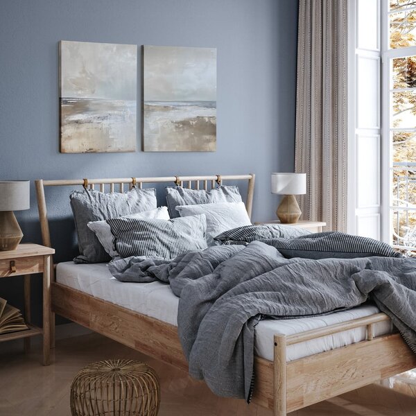 Slike s ručno oslikanim elementima u setu od 2 komada 50x70 cm Breeze – Styler