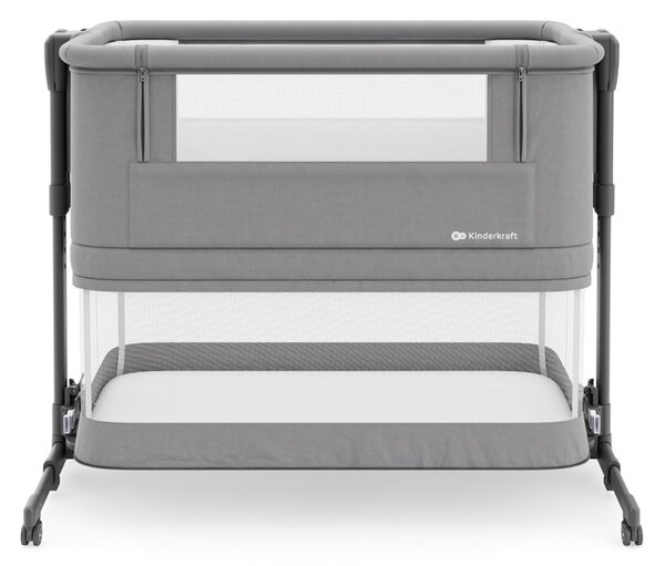Kinderkraft kolijevka Nestee Grow 2 - Dark Grey