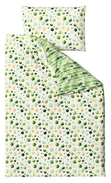 Kreš posteljina GREEN TREES POLY zelena Dimenzije posteljine: 70 x 90 cm | 140 x 200 cm