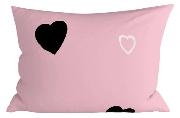 Poliester-pamučna jastučnica CORAZON POLY 50x70 cm, ružičasta