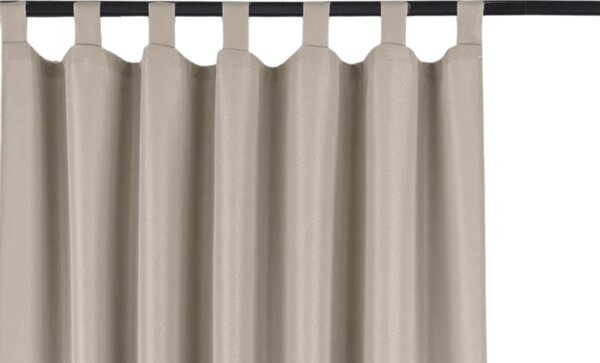Vrtna zavjesa GARDIO ELEGANT vodootporna 150x220, svijetlo bež boje