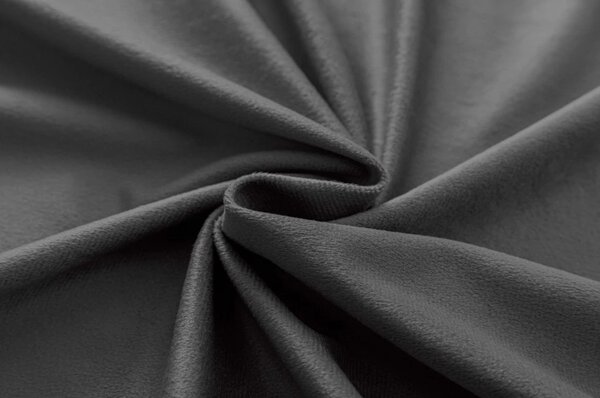 Zavjesa za zamračivanje DREAM VELVET 140x250 cm, tamnosiva Sistem za vješanje: Metalni prstenovi