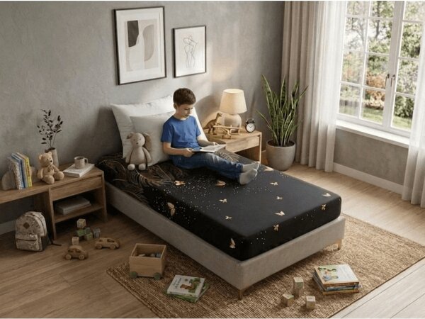Plahta od mikrovlakana VISATA crna 90x200 cm