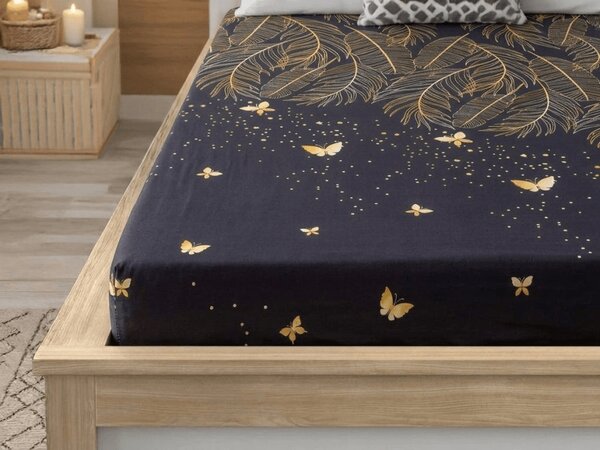 Plahta od mikrovlakana VISATA crna 90x200 cm