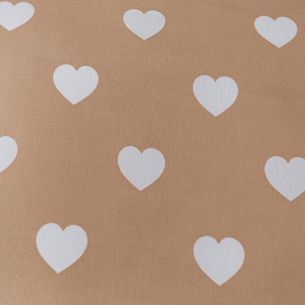 Posteljina od mikrovlakana CARAMHEART smeđa Dimenzije posteljine: 70 x 90 cm | 140 x 200 cm