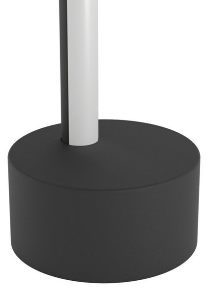 EGLO connect pametna LED stolna lampa FLATRON-Z, crna, 45 cm, prigušiva, Crno, Dnevni boravak/blagovaonica, Aluminij