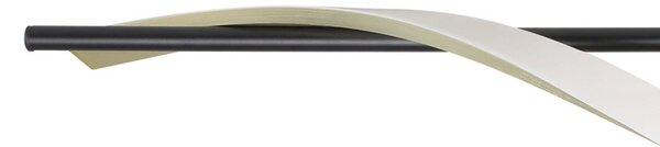 EGLO CONAPRATO LED stropna svjetiljka, crna/mesing, 115 cm, CCT, Crno, Dnevni boravak/blagovaonica, Metal