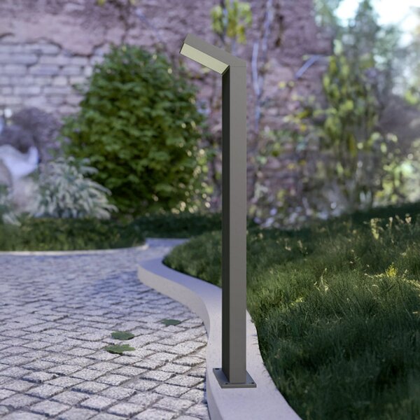 EGLO GROTTAZZOLINA LED svjetlo za stazu, crna, visina 80 cm, IP65, Crno, Aluminij