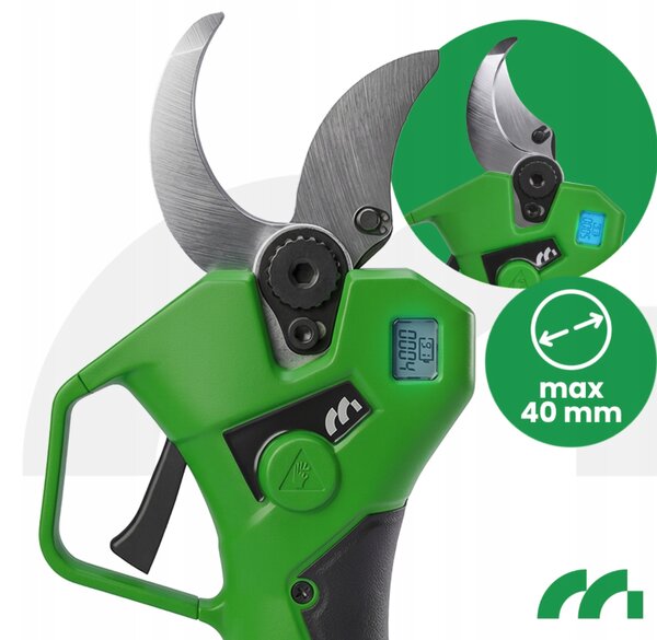 Bežične vrtne škare MASTERCUT500W - Električne škare za granje do 40 mm