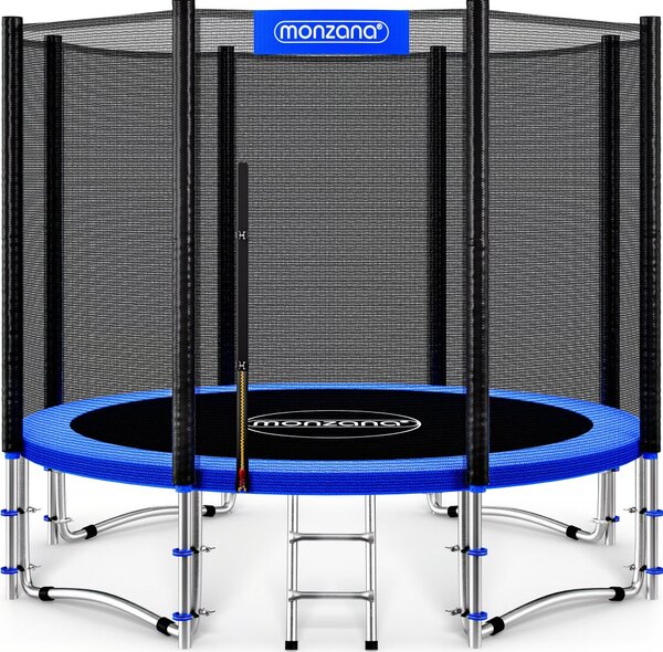 Vrtni trampolin MONZANA sa zaštitnom mrežom i ljestvama - 305 cm