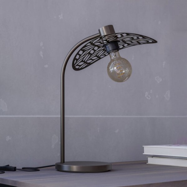 EGLO SWABY stolna lampa, brončane boje, visina 47 cm, metal, E27, Bronca / stari mesing, Dnevni boravak/blagovaonica, Metal