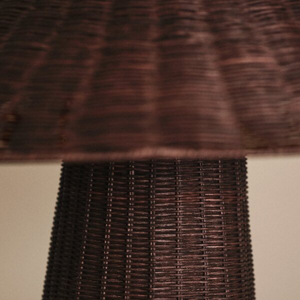 Stolne Lampa ferm LIVING, Dou, Smeđa / hrđa, Dnevna soba, Drvo, Dizajn