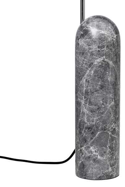 Podne Lampa ferm LIVING, Arum, Metalik, Dnevna soba, Mramor, Dizajn