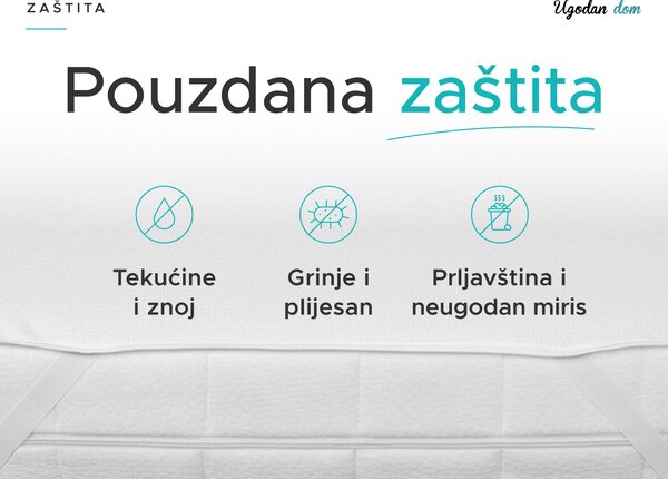Vodootporni štitnik madraca FROTE za krevetić 60 x 120 cm