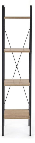 Zondo.hr Regal Neda (prirodno drvo + crna). 1048641
