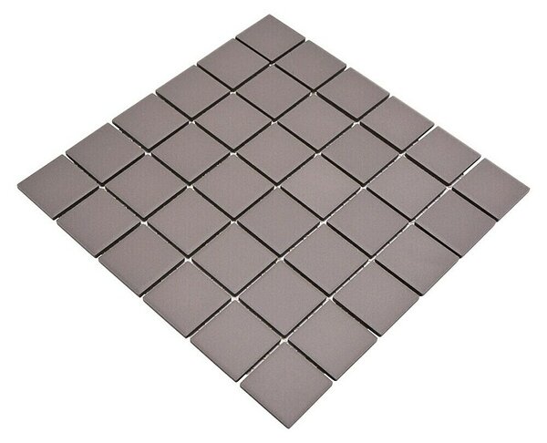Mozaik pločica Quadrat Uni CU 233 (29,8 x 29,8 cm, Sive boje, Mat)