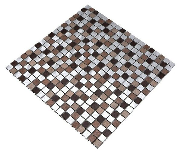 Mozaik pločica Mix XAM A971 (31,7 x 31,7 cm, Bakar, Mat)