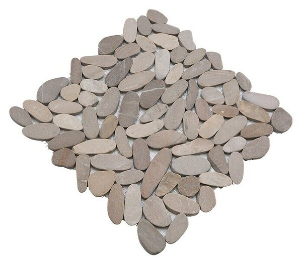 Mozaik pločica Kiesel Uni XKS IN10 (30,5 x 30,5 cm, Bež boje, Mat)