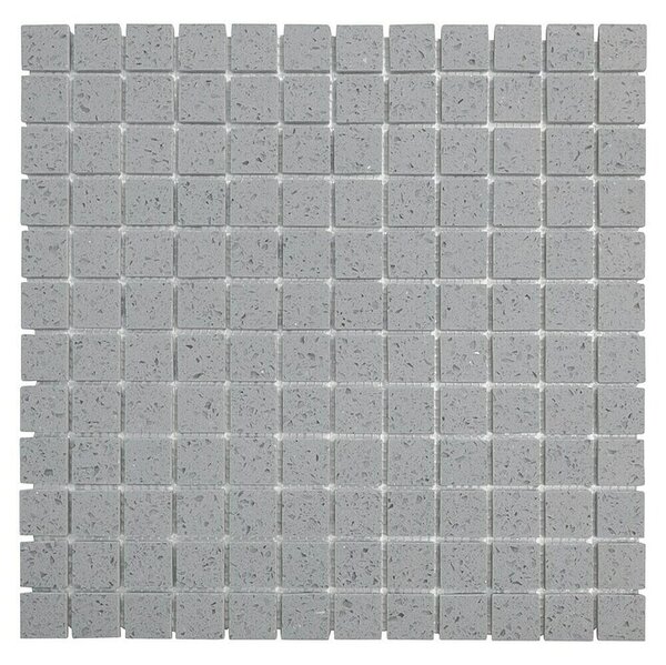 Mozaik pločica Quadrat Artifical XCM ASM23 (30,5 x 30,5 cm, Sive boje, Sjaj)