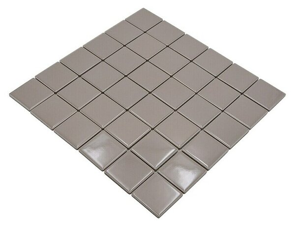 Mozaik pločica Quadrat Uni CD 282 (29,8 x 29,8 cm, Bež-smeđe boje, Sjaj)