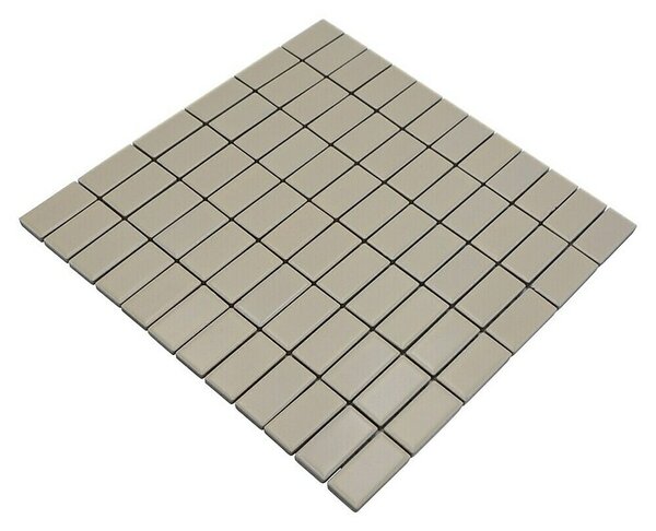 Mozaik pločica Stäbchen Uni ST 405 (29,8 x 29,8 cm, Bež boje, Mat)