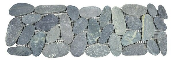 Bordura za pločice Kiesel BO IN24KS (30 x 10 cm, Crne boje, Mat)